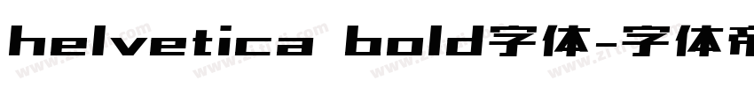 helvetica bold字体字体转换